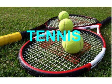 TENNIS. Tennis is a racquet sport that can be played individually against a single opponent or between two teams of two players each (doubles). Each player.