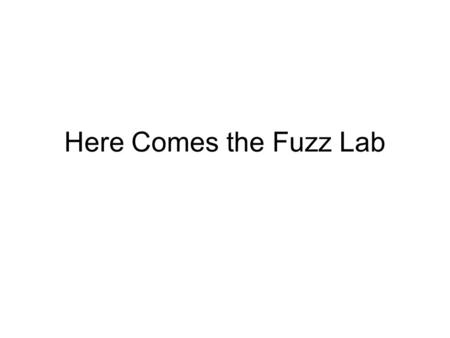 Here Comes the Fuzz Lab. Essential Question: How much product can a chemical reaction yield? What limits the yield of a chemical reaction? How accurate.