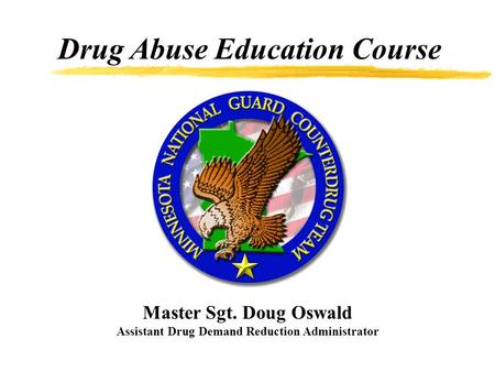 Drug Abuse Education Course