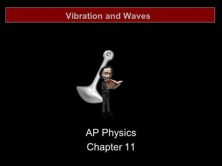 Vibration and Waves AP Physics Chapter 11.