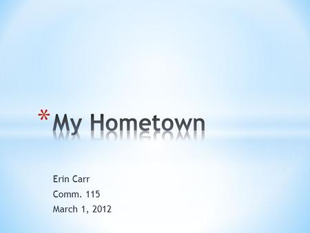 Erin Carr Comm. 115 March 1, 2012.  blog.nj.com.