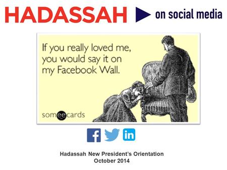 16K Hadassah New President’s Orientation October 2014.