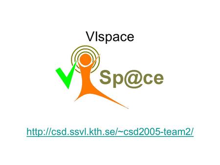 VIspace  Presentation Background Stakeholders Project VIspace Future.