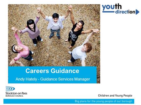 02/10/2015Presentation name102/10/2015Presentation name1 Careers Guidance Andy Hately - Guidance Services Manager.
