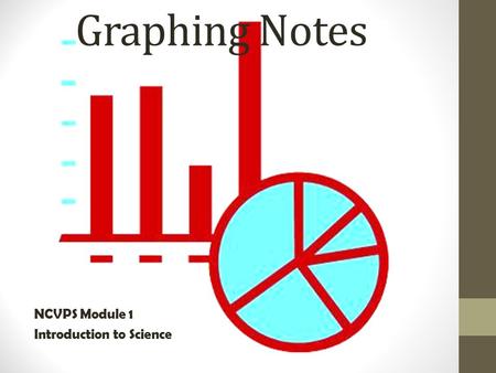 Graphing Notes NCVPS Module 1 Introduction to Science.