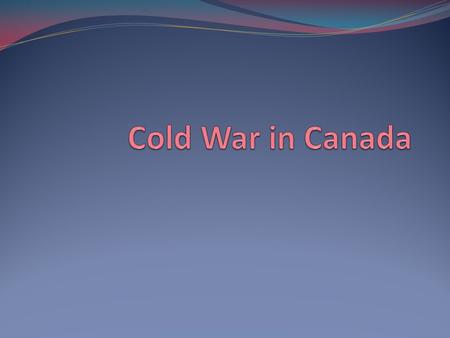 Cold War “Cold” War versus “Hot” War Espionage Using spies to obtain information Resulted in mistrust on both sides Leads to threats of mass destruction.
