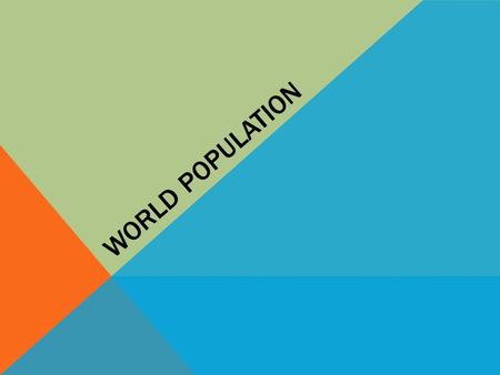 World Population.