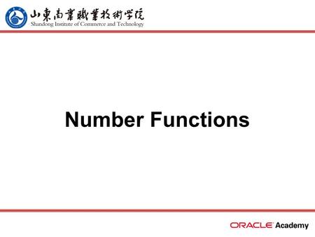 Number Functions. 2 home back first prev next last Review single-row character functions –character case-manipulation functions  LOWER, UPPER, INITCAP.
