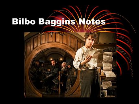 Bilbo Baggins Notes. On the subject of notes I have narrowed down my essential questions in my notes to include those which I think will be beneficial.