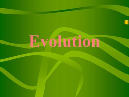 Evolution. Evolution Change over time Theory that modern organisms descended from ancient organisms due to how they have changed over a long period of.