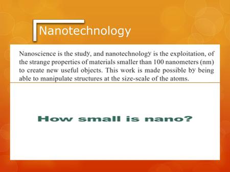 Nanotechnology. A nanoscale Advantages Common technique used for fabrication of semiconductor devices Large wafers used to fabricate.