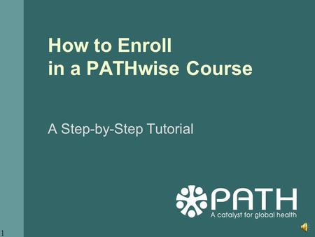 1 How to Enroll in a PATHwise Course A Step-by-Step Tutorial.