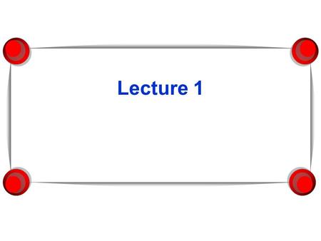 Lecture 1. Particulars  Jusni Nasirun  04-9182340.
