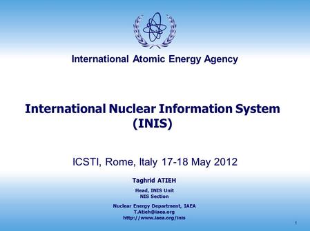 International Nuclear Information System (INIS)