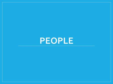 PEOPLE. Trends in Human Population Growth About 7.3 billion… and counting. That is the approximate size of the human population. Just how great a number.