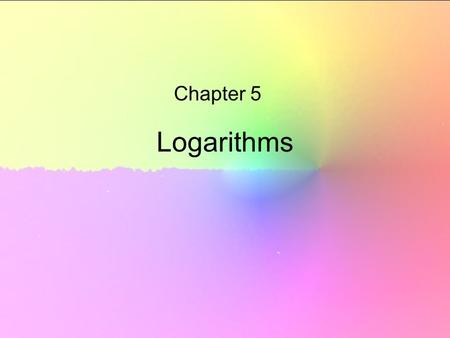 Logarithms Chapter 5. Inverse Functions An American traveling to Europe may find it confusing to find it only being 30 degree weather when they were told.