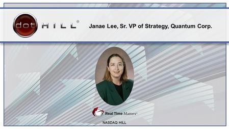Janae Lee, Sr. VP of Strategy, Quantum Corp.