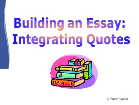 Quoting essay