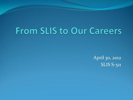 April 30, 2012 SLIS S-511. Group Members Katherine Harmeyer – Database Analyst Patrick Heisel – Technical Lead Stephanie Pike – Documentation Alan Rhoda.