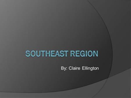 By: Claire Ellington. Location  Jacksonville, Charlotte, and Memphis are the largest cities in the region by city-proper population, however, Miami,