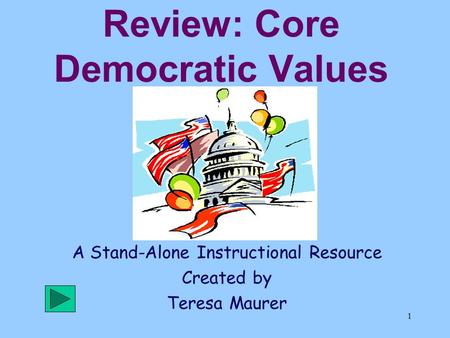 Review: Core Democratic Values
