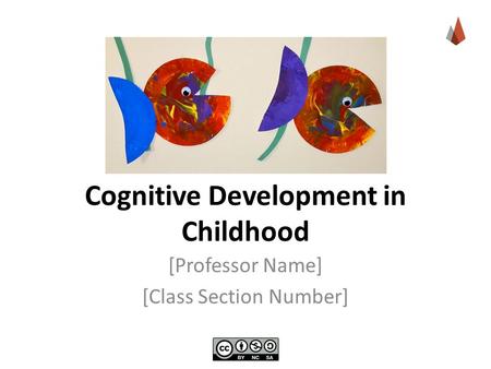 Cognitive Development in Childhood [Professor Name] [Class Section Number]