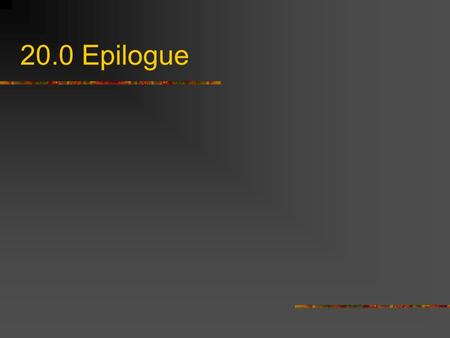 20.0 Epilogue. 20.1 Economics is a single tool in a toolkit for understanding how humankind works A liberal society where markets determine everything.