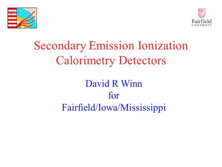 Secondary Emission Ionization Calorimetry Detectors