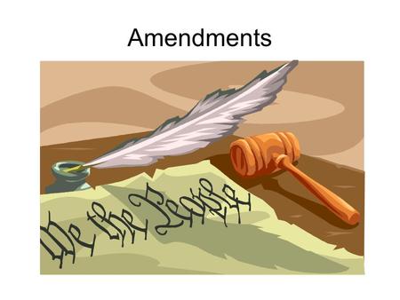 Amendments. 1 st 10 Amendments known as the Bill of Rights Dealt with the rights of individuals before the Constitution 1 st Amendment guarantees the.