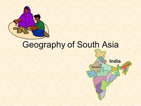Geography of South Asia. A Diamond Breaks Away This area is called a subcontinent because it is so large and separated by water from other land areas.