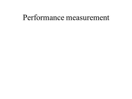 Performance measurement. Must be careful what performance metric we use For example, say we have a NN classifier with 1 output unit, and we code ‘1 =