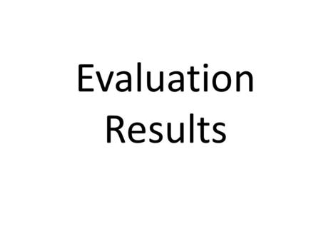 Evaluation Results. Price From our research we found that the majority of people that took our survey would have a limit of paying up to 50-80p. After.
