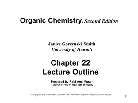Chapter 22 Lecture Outline