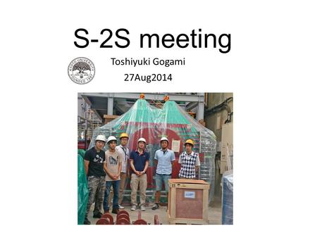 S-2S meeting Toshiyuki Gogami 27Aug2014. Contents About correction using “Energy loss vs. missing mass”