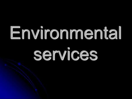 Environmental services. Acid Rain deposition of acidic components in rain, snow fog or dew deposition of acidic components in rain, snow fog or dew.