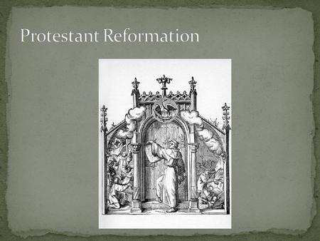 Was the Renaissance just an Artistic Revolution? Did the Renaissance lead to other revolutions?