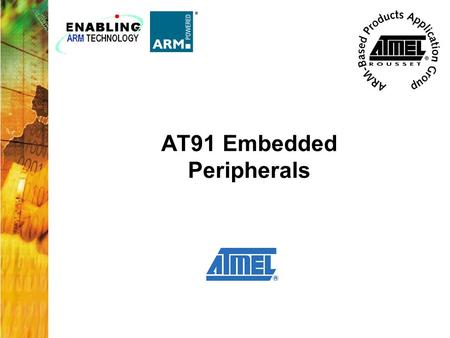 AT91 Embedded Peripherals