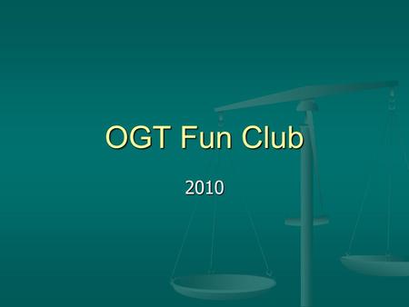 OGT Fun Club 2010. Social Studies History History People in Societies, Geography People in Societies, Geography Economics, Government, Citizenship Rights.