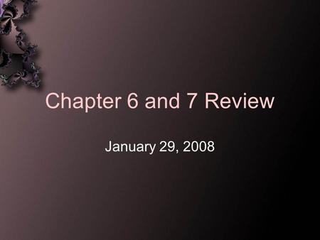 Chapter 6 and 7 Review January 29, 2008. brainstorm This is noncritical free association to generate as many ideas as possible in a short time.