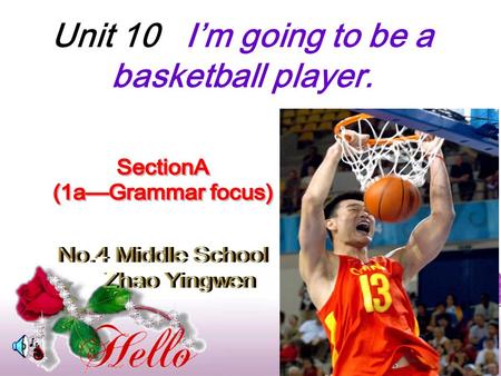 Unit 10 I’m going to be a basketball player. pilot /aɪ/ə/ basketball player engineer /ɪ/ɪə/ a computer programmer /əʊ/ æ / /ə/ 詹天佑 a professional /ə/e/
