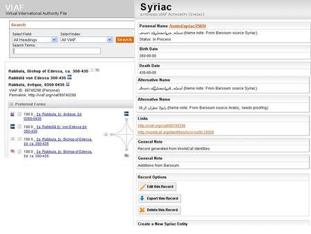 ArchiveGrid home page ArchiveGrid search results.