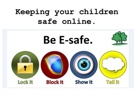 Keeping your children safe online.