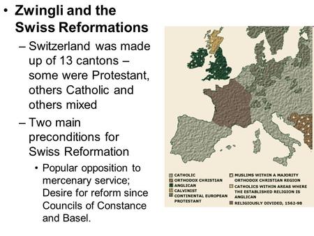 Zwingli and the Swiss Reformations