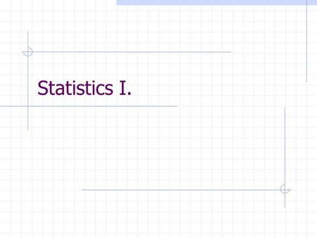 Statistics I.. Course materials Lecture notes Coospace