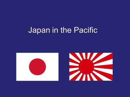 Japan in the Pacific. During the Interwar Period, Japan faced overcrowding and shortages of raw materials Japanese military leaders began a program of.