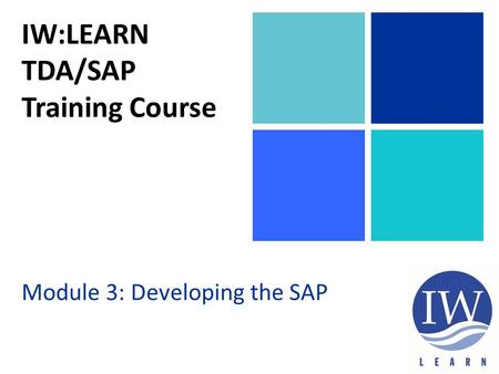 IW:LEARN TDA/SAP Training Course