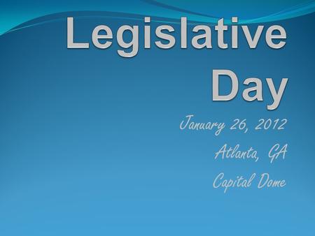 January 26, 2012 Atlanta, GA Capital Dome. Introduction This self study module is to help prepare those that wish to attend or those that wish to have.