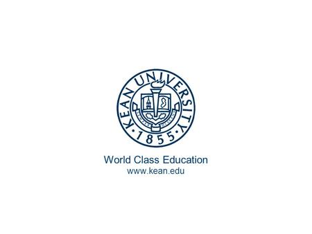 World Class Education www.kean.edu. History 3000 Elizabeth Hyde.
