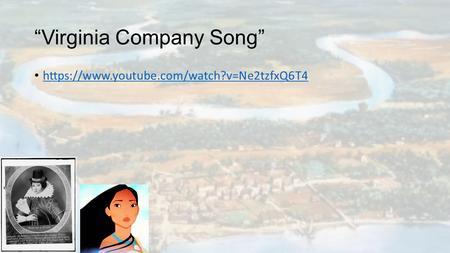 “Virginia Company Song”