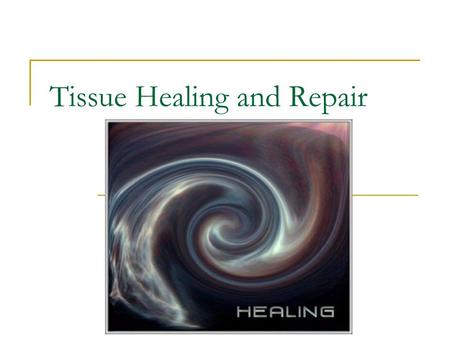 Tissue Healing and Repair. Introduction Bodies protective measures to prevent injury  skin & mucosae  activity of cilia in the respiratory tract  chemical.